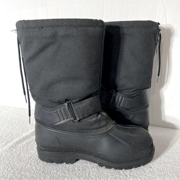 Vintage Kamik Black Limited Edition Embroidered Insulated Winter Boots 9 - Picture 10 of 13